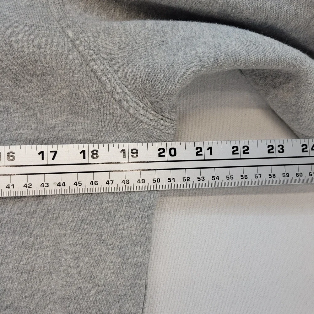 Nike‎ Hoodie Mens Small Gray Sportswear Club Fleece Pullover 611457-063 Swoosh
